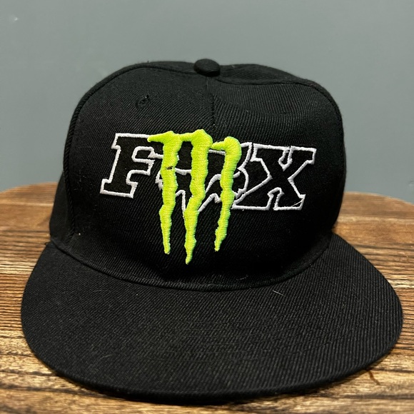 Monster Fox Racing Snap Back Baseball 